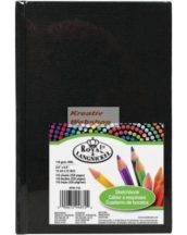  Vázlattömb - Royal SketchBook A5 - fekete keménykötéses vázlatkönyv