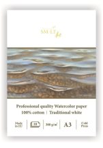 Akvarelltömb - SMLTArt Professional Watercolor 300gr, 10 lapos művésztömb A3