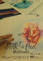 Akvarelltömb - SMLT START Pad Watercolor 240gr, 20 lapos A3