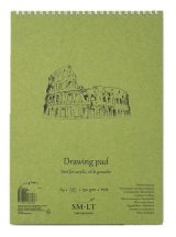 Akriltömb - SMLT Drawing Pad - Fehér, 290gr, 20 lapos A4
