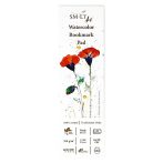 Akvarelltömb - SMLTArt Professional Watercolor 300gr, 100% pamut, érdes felületű - 20 lapos könyvjelző tömb 20x6 cm-es méretű Akvarelltömb - SMLTArt Professional Watercolor 300gr, 100% pamut, érdes felületű - 20 lapos könyvjelző tömb 20x6 cm-es méretű