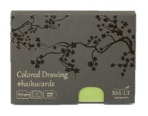   Színes kártyák dobozban - SMLT Mixed colors haikucards - 630gr, 11 lapos, 14,7x10,6cm