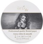   Bristol rajzkarton kör alakú - SMLT Bristol PRO - 308gr, 16 cm átmérő, 20 ív / csomag