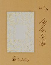   SMLT GOLD Szótárfüzet, vonalas - 80g, 36 lapos - 205x165 mm