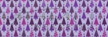   Kartonpapír - Karácsony Lila fenyőfák, mozaik mintás karton, 29,5x20cm, 1 lap