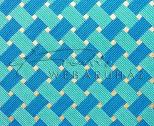 Dekorpapír - India style Garja 05 motívum, kézzel készített  papír, kék szövésminta