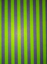   Kartonpapír - Kék-zöld csíkos Hypnotikus karton, 29,5x20cm, 1 lap