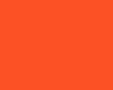   Egyszínű kreatív papír narancssárga, 20 x 30 cm - 120 g/nm, 10 lap/csomag