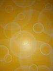  Kartonpapír - Sárga színű buborék mintás Karton, 30x20cm